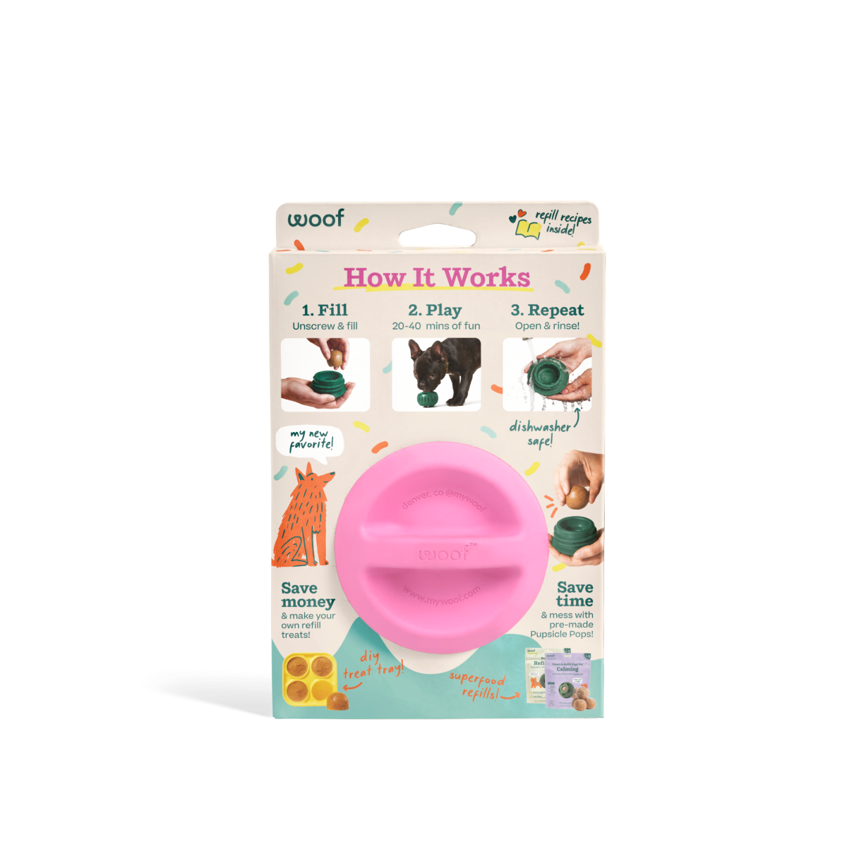 Party Pupsicle Enrichment Toy