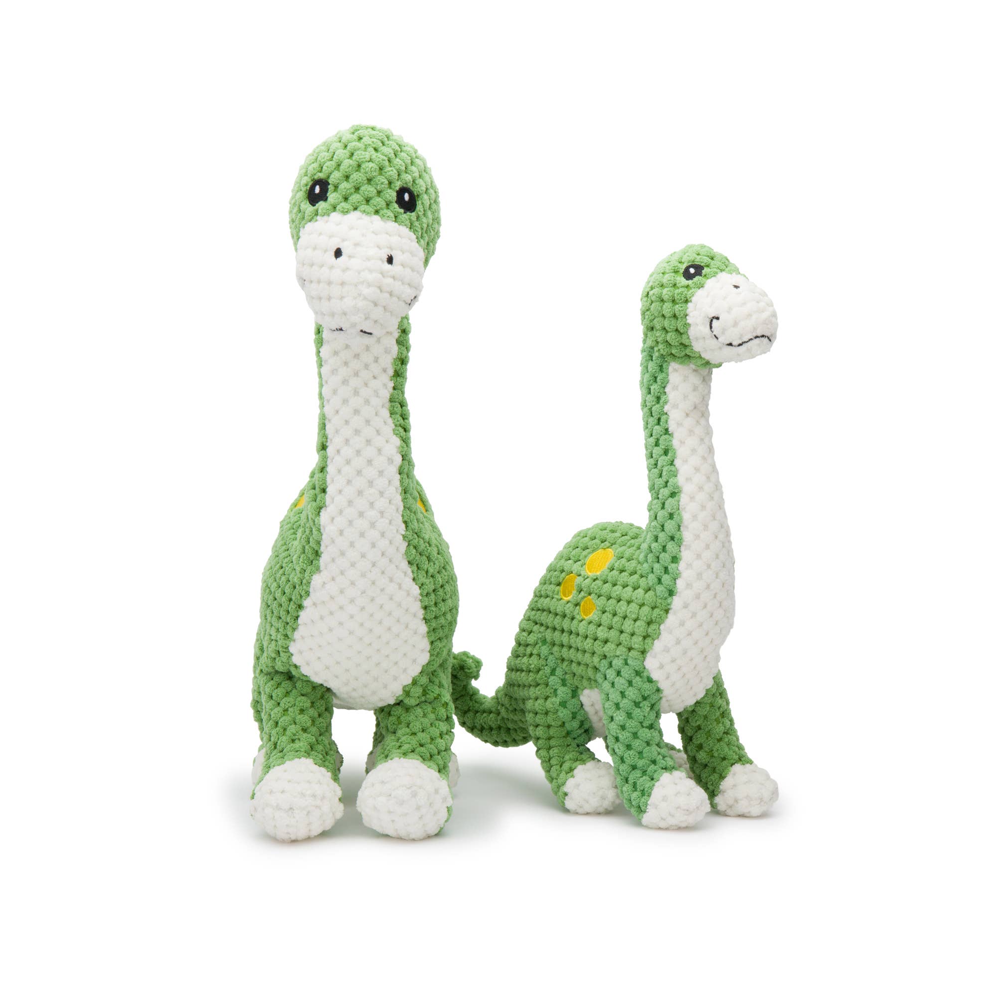 Brontosaurus Floppy Plush Dog Toy