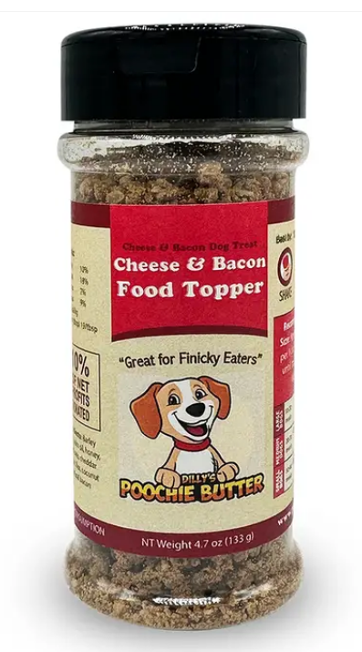 Meal TOPPER Pet Food Topper Bacon Cheese