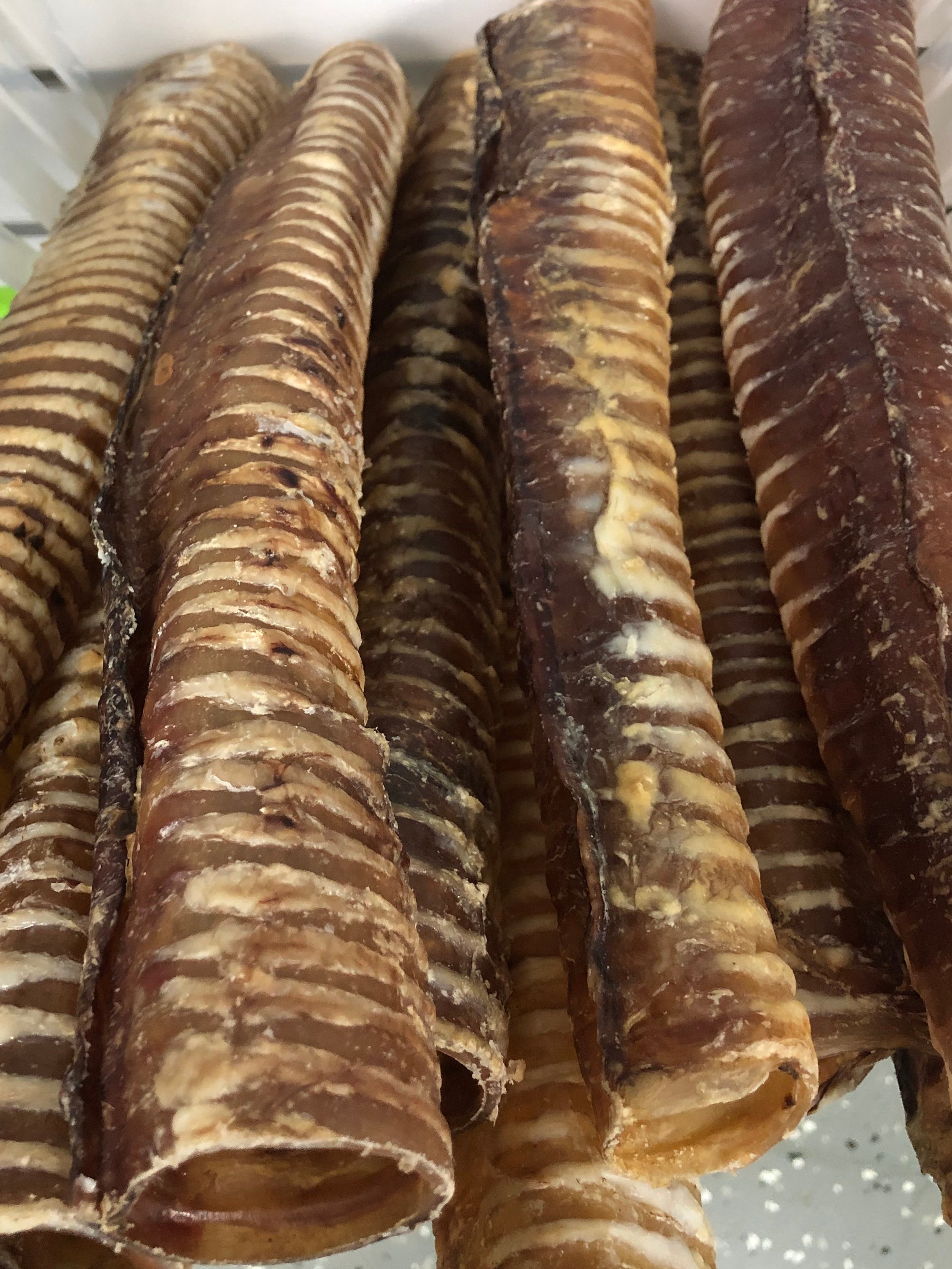 Beef Trachea Straight Dehydrated Treat