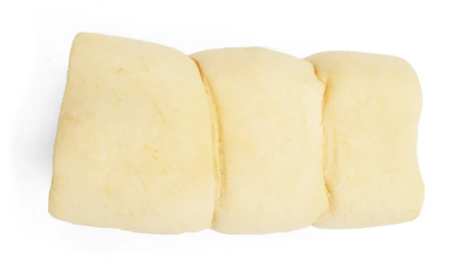 Mini Beef Cheek Roll 3" to 4" PLAIN