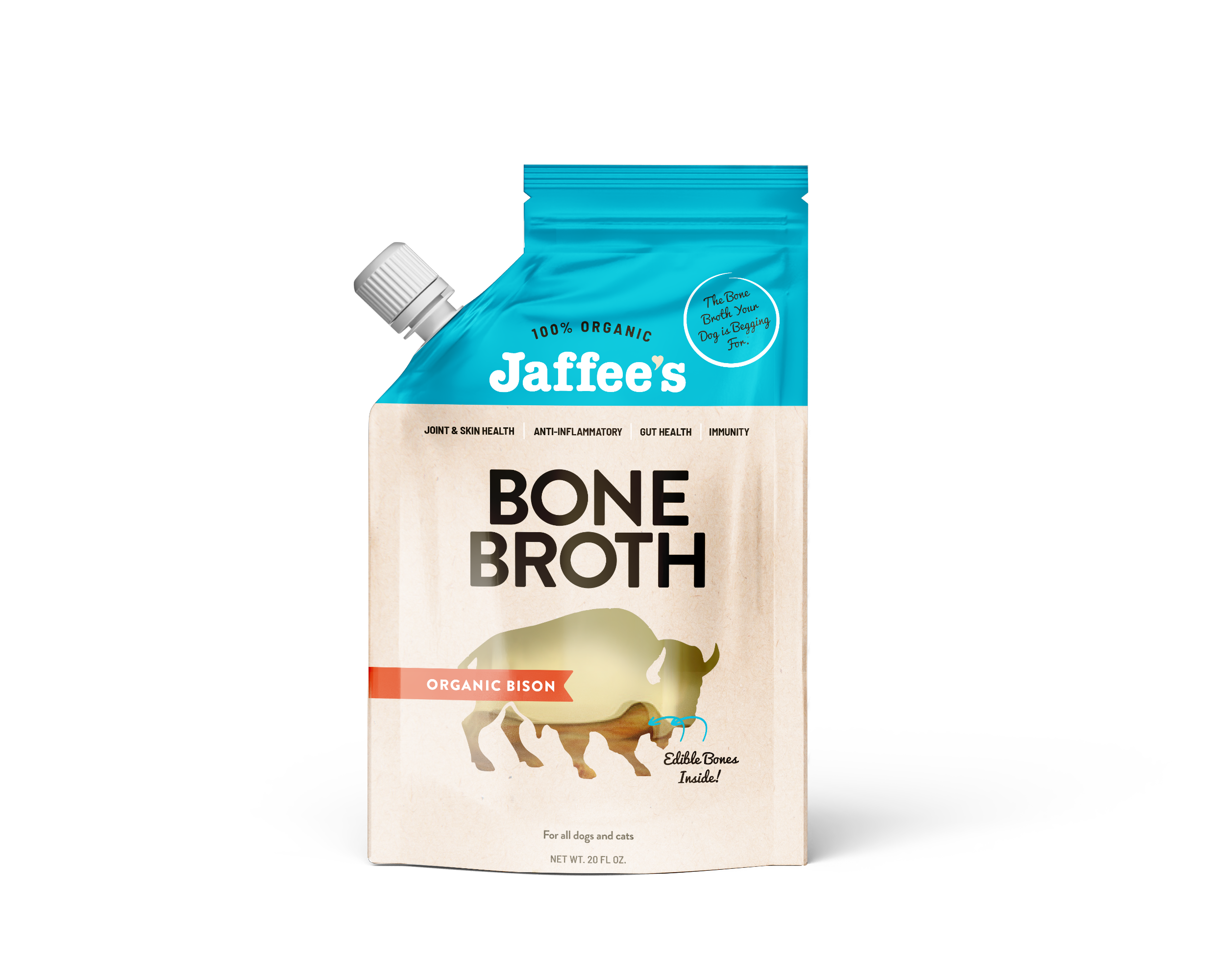 BISON Bone Broth - 20 oz Pouch