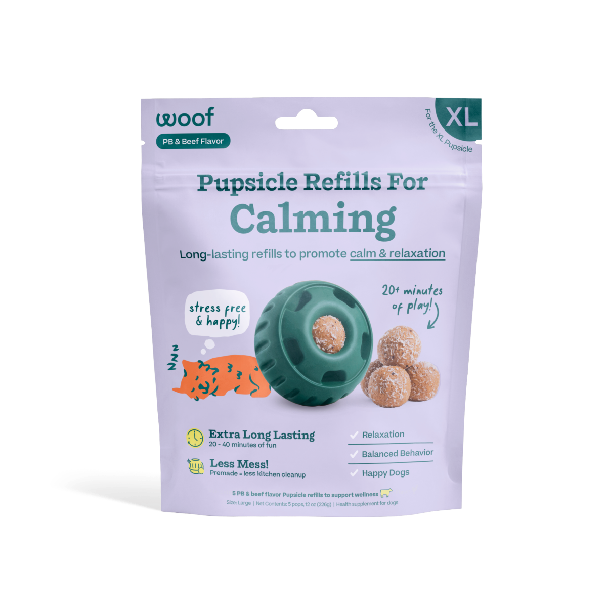 Calming Wellness Pops refill for Pupsicle