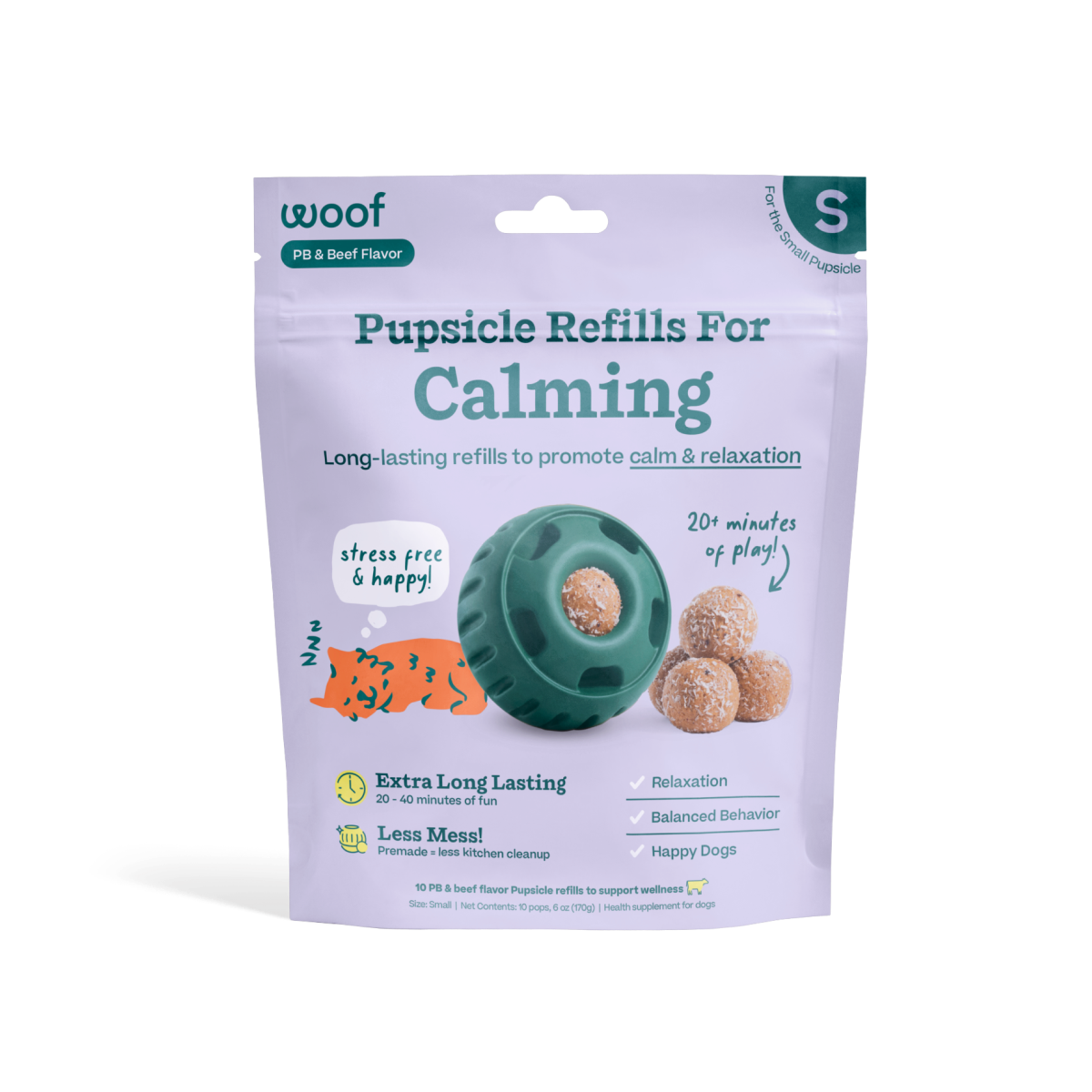 Calming Wellness Pops refill for Pupsicle
