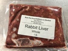 Load image into Gallery viewer, Rabbit Liver Minced Frozen Raw
