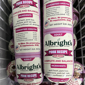 Albright's PORK Recipe