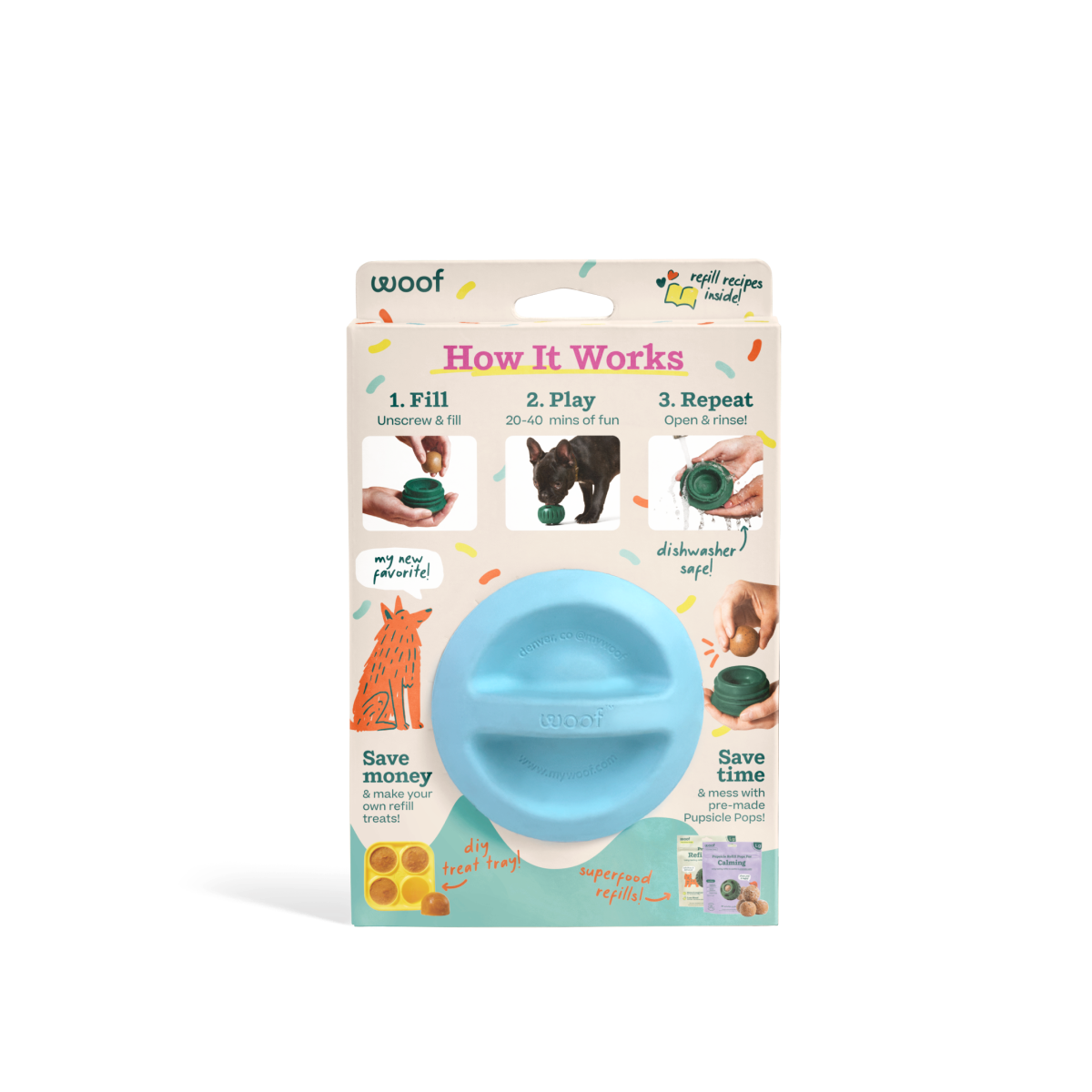 Party Pupsicle Enrichment Toy