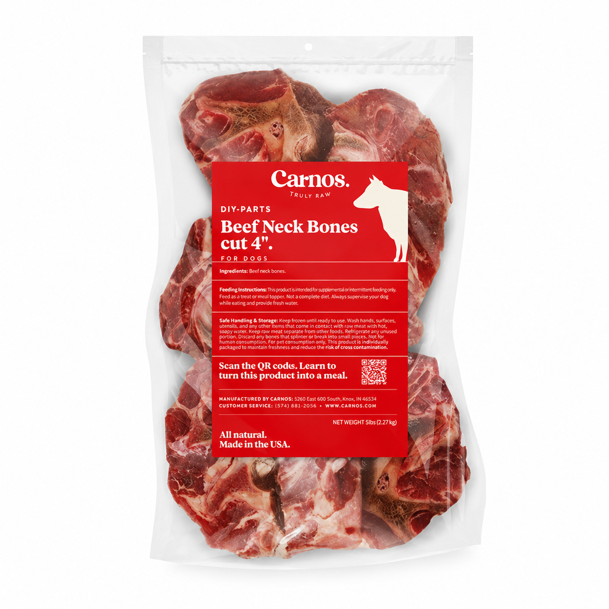 Beef Neck Bones 4"