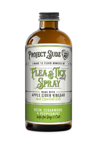 PROJECT SUDZ Flea and Tick Relief Spray Concentrate 4 oz