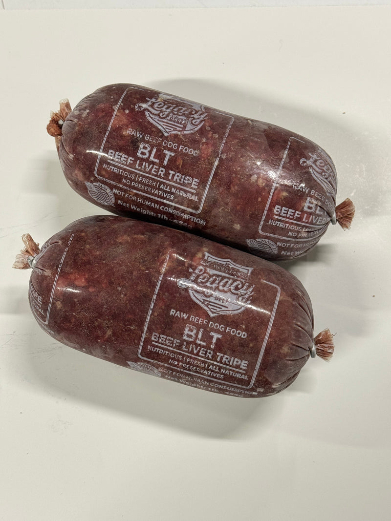 Beef Meat, Liver & Tripe - BLT - NO BONE