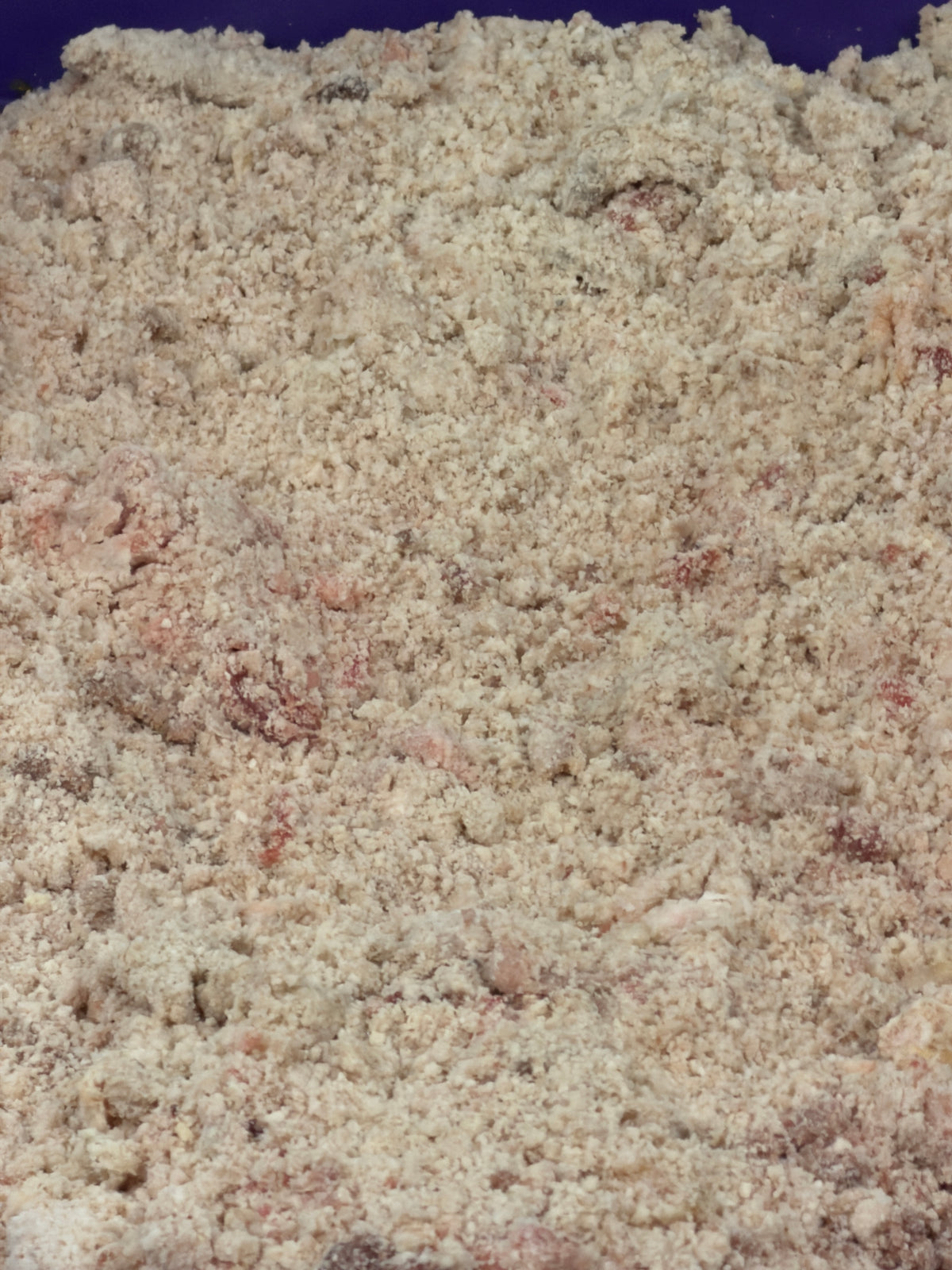 Beef Bone Dust Frozen Raw Ground