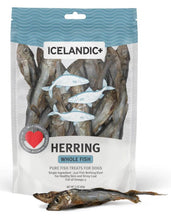 Load image into Gallery viewer, Icelandic+ Whole Herring Fish PET CANDY **Dehydrated Treat**
