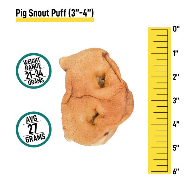 Pig Snout PUFF Pork Natural Dehydrated