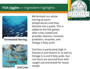 Solutions Jiggles Fish Flavor Frozen