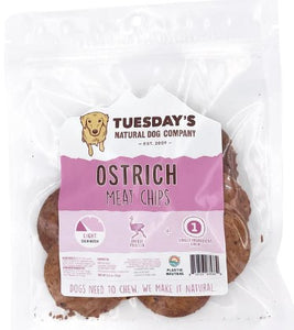 Ostrich Meat Chips - Treat