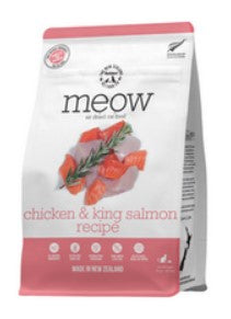 New Zealand Natural MEOW CAT Food AIR Dried - chicken & king salmon