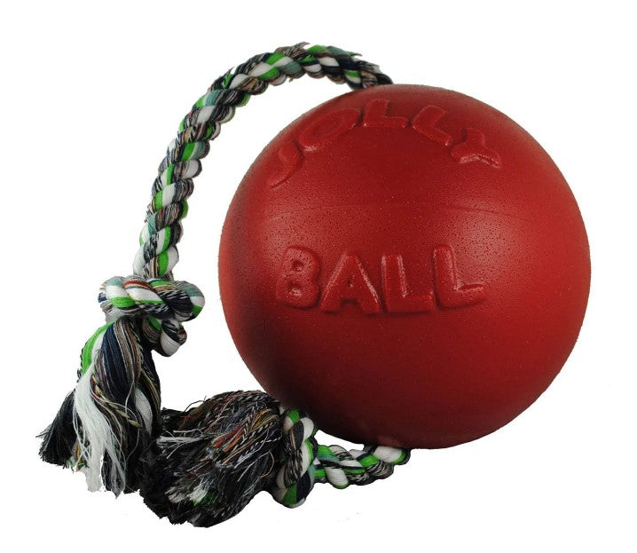 ROMP & ROLL Ball Enrichment by Jolly Knot Pets Dog Toy