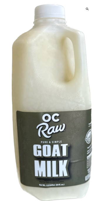 Goat Milk from OC Raw Four varieties