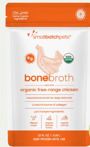 Bone Broth Chicken - Frozen - made by Small Batch Pet