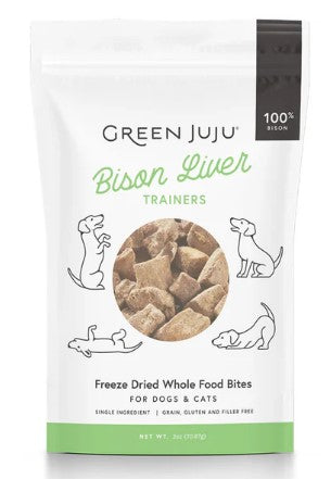 BISON - Freeze-Dried - Topper and Treat - Green JuJu 3 oz.