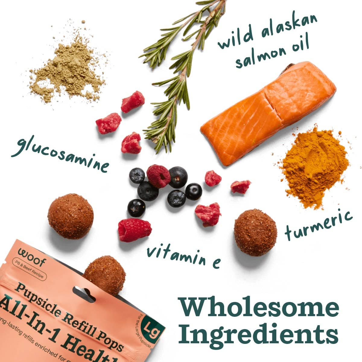 All-in-1 Wellness Pops Refill for Pupsicle