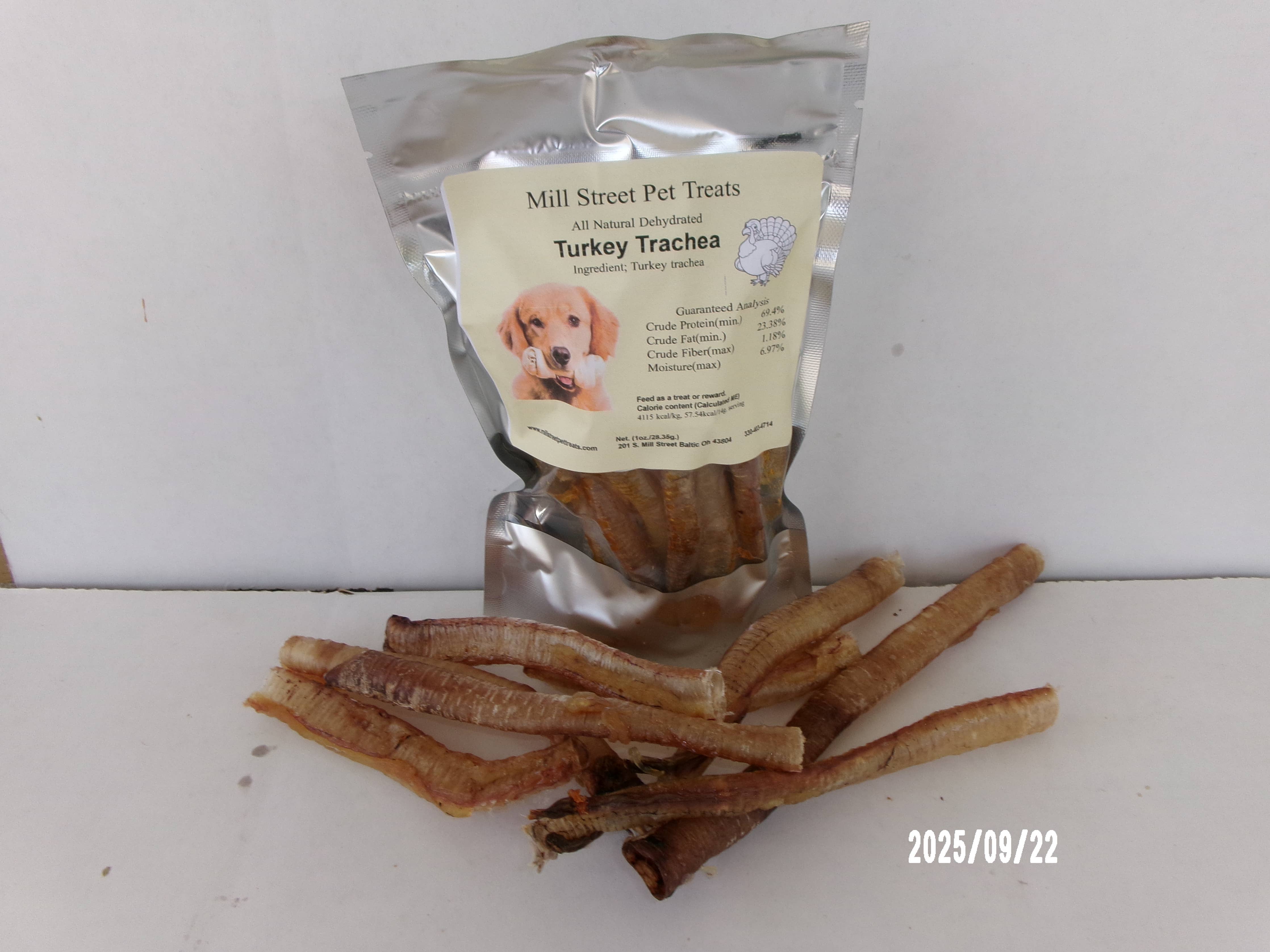 Turkey Trachea Dehydrated