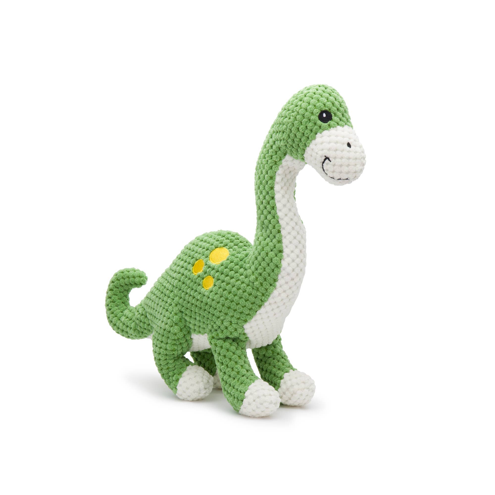 Brontosaurus Floppy Plush Dog Toy