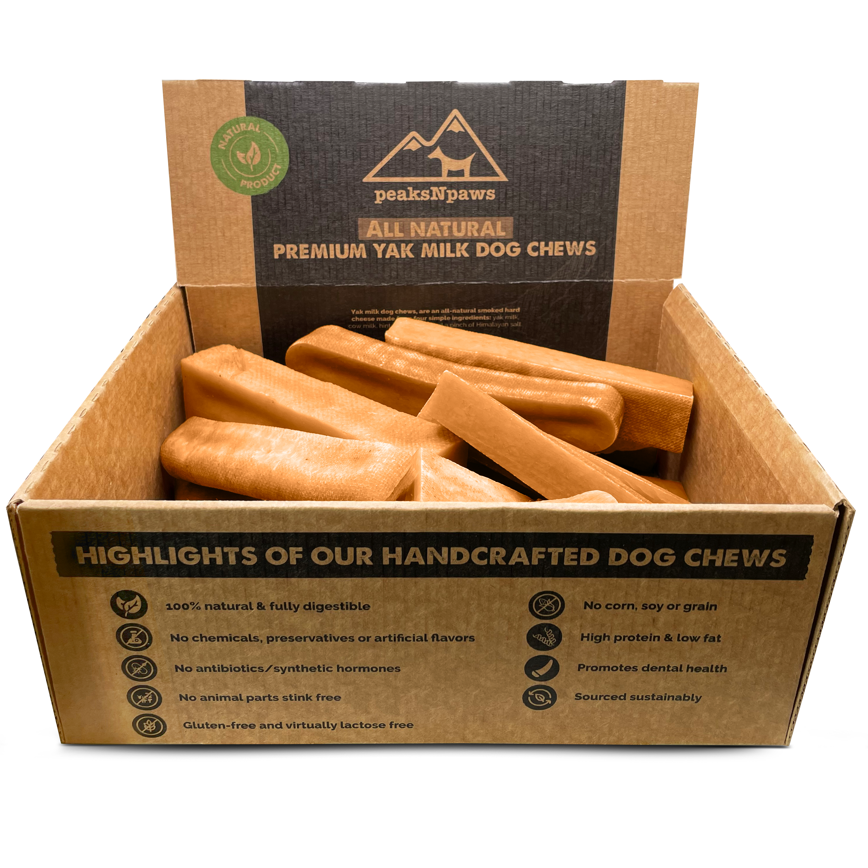 Small Size Peanut Butter Yak Milk Chew Single
