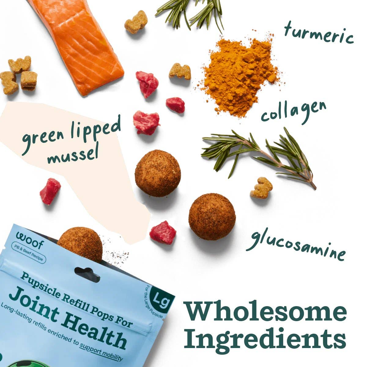 Joint Health Wellness Pops for Pupsicle