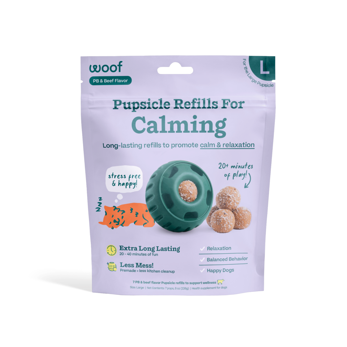 Calming Wellness Pops refill for Pupsicle