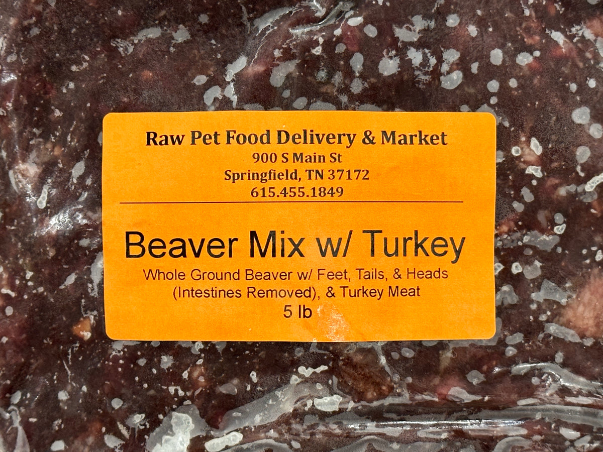 Beaver & Turkey Meat Mix rawpetfooddeliverymarket