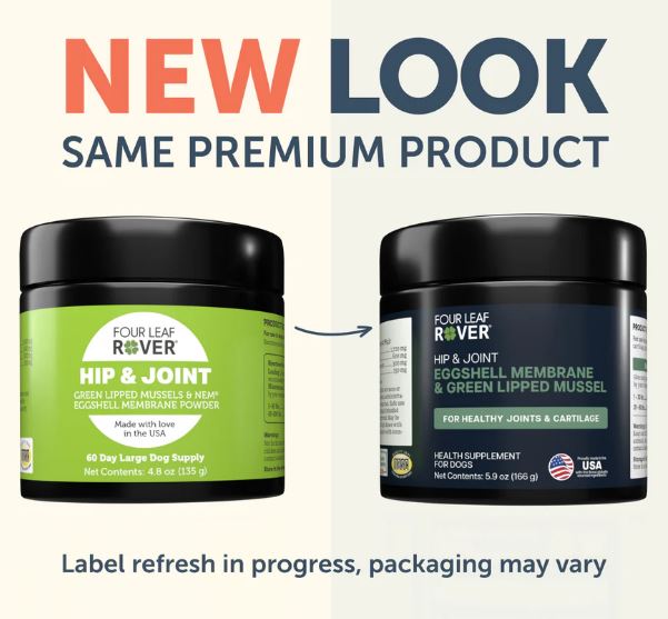 FOUR LEAF ROVER Hip & Joint - Natural Hip & Joint Support