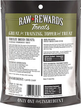 Load image into Gallery viewer, Freeze Dried New Zealand Lamb Liver by Raw Rewards NWN
