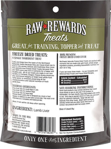 Freeze Dried New Zealand Lamb Liver by Raw Rewards NWN