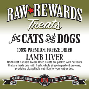 Freeze Dried New Zealand Lamb Liver by Raw Rewards NWN