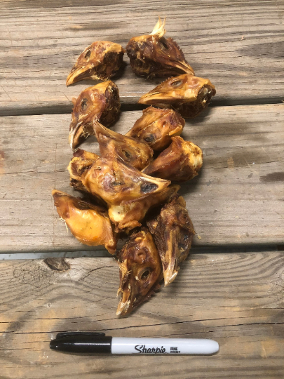 Chicken HEAD PET CANDY **Dehydrated Treat**