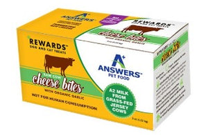 Answers Raw COW's Milk Cheese Treat Frozen