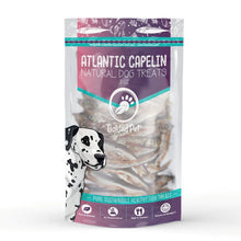 Load image into Gallery viewer, Tickled Pet Whole Capelin PET CANDY **Dehydrated Treat**
