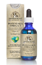 Load image into Gallery viewer, Adored Beast Apothecary Potent-Sea omega-3 EPA 7 DHA

