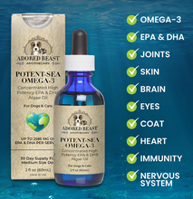 Load image into Gallery viewer, Adored Beast Apothecary Potent-Sea omega-3 EPA 7 DHA
