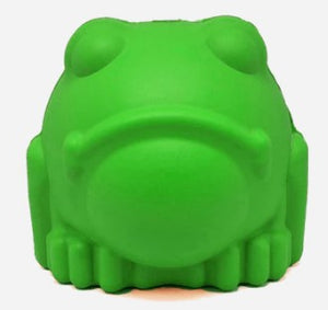 FROG ULTRA DURABLE RUBBER CHEW TOY & TREAT DISPENSER