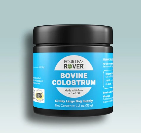 FOUR LEAF ROVER Bovine Colostrum - Immune Support for Dogs