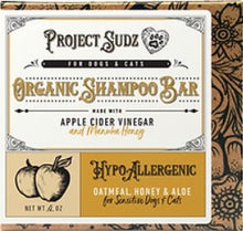 Load image into Gallery viewer, PROJECT SUDZ Organic Shampoo BAR Soap Grooming Products
