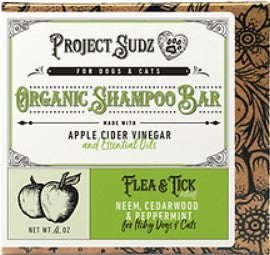 PROJECT SUDZ Organic Shampoo BAR Soap Grooming Products