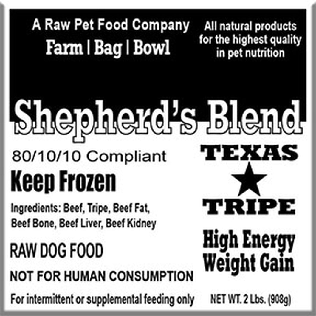 Sheperd's Blend from Texas Tripe *with Hi Fat