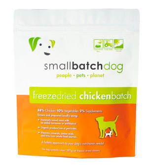 Small Batch Dog Food Freeze Dried Sliders - CHICKEN