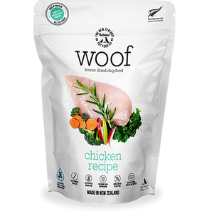 New Zealand Natural WOOF Dog Food Freeze Dried - CHICKEN
