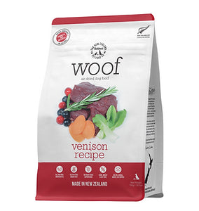 New Zealand Natural WOOF Dog Food Air Dried Deer - VENISON