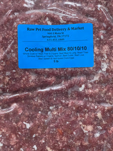 Cooling Multi Mix 80/10/10 for your "HOT" dog ***NO CHICKEN*** Heartsong Pet Products