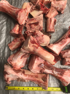 Beef Femur Bones 2 Sizes Available & bags of bones